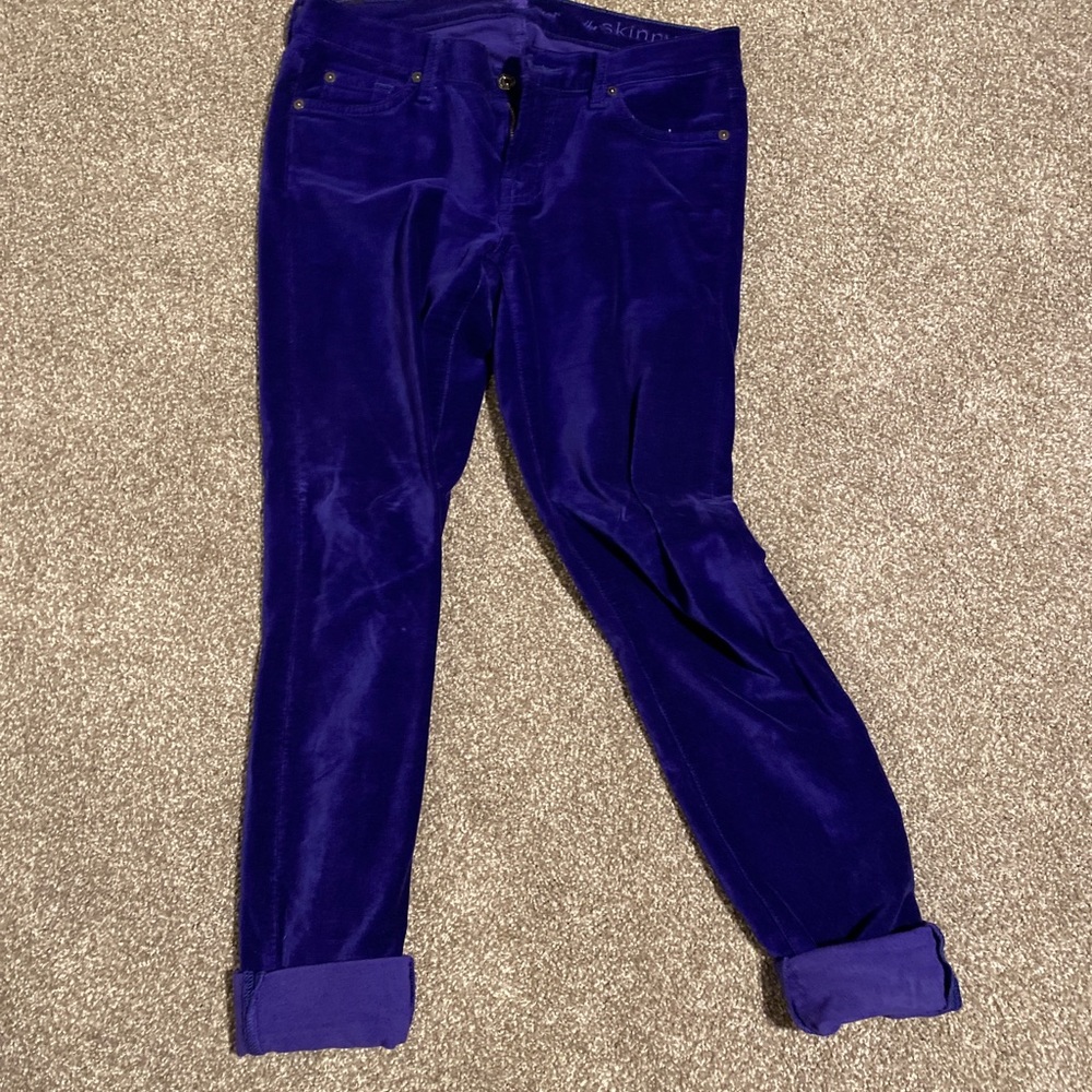 Velvet jeans